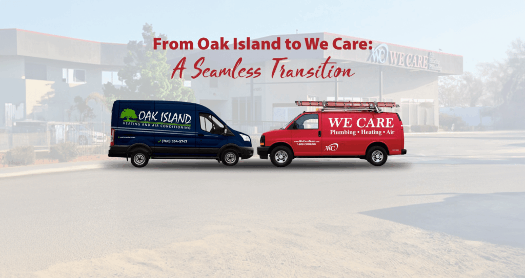 We Care and Oak Island are joining forces!