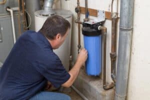 What does a whole home water filter remove in Orange CA homes