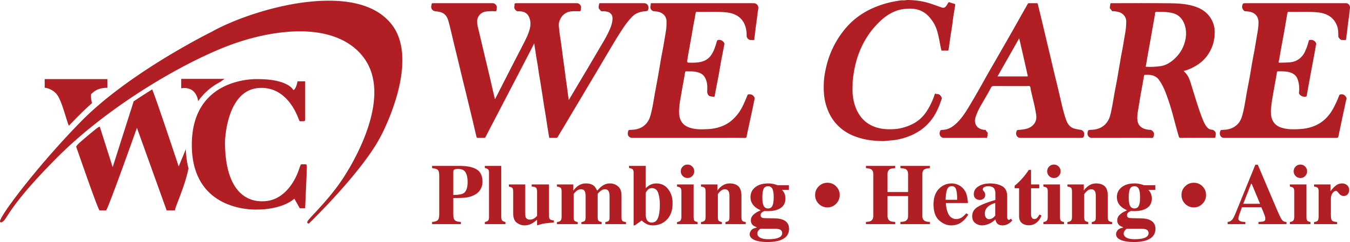 We Care Plumbing, Heating, & Air logo